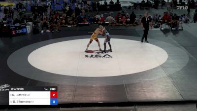 113 lbs Cons-semis - Roman Luttrell, NM vs Dunia Sibomana, NY