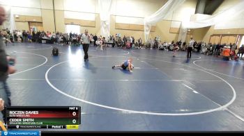 57 lbs Cons. Round 2 - Roczen Davies, Elite Wrestling vs Ceder Smith, Stallions Wrestling Club