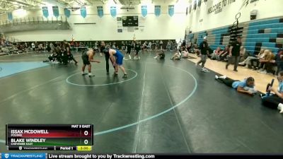 185-199 lbs Round 4 - Blake Windley, Cheyenne East vs Issax McDowell, Poudre