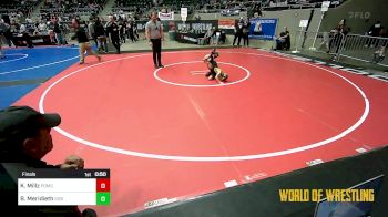 40 lbs Final - Kaleb Millz, Pomona Elite vs Ben Meridieth, GGB Ohio