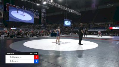 112 lbs Rnd Of 64 - Aiddan Hedrick, Virginia vs Bree Swenson, Iowa