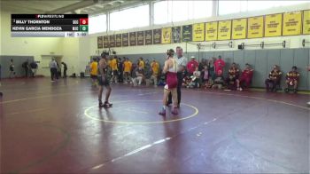 133 lbs Champ. Round 1 - Billy Thornton, Sacramento City College vs Kevin Garcia Mendoza, Modesto Junior College