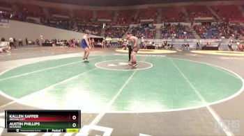 6A-285 lbs Cons. Round 4 - Kallen Saffer, Oregon City vs Austin Phillips, Newberg