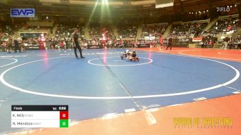 49 lbs Final - Kaleb Millz, Pomona Elite vs Nixon Mendoza, MANTANONA-TC