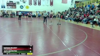 133 lbs Cons. Round 2 - Nathan Pelesky, Fairmont State vs Nate Knowlton, Mercyhurst