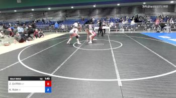 130 lbs Consolation - Zoe Griffith, NY vs Kylie Rule, WI