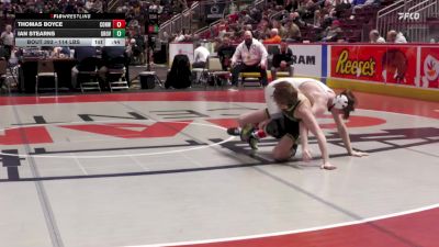 114 lbs Consi 4 - Thomas Boyce, Conwell Egan vs Ian Stearns, Grove City