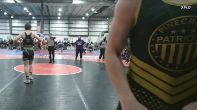 144 lbs 1 - Oliver Hanson, PINECREST vs Kaleb Kumm, HEAVY HITTING HAMMERS