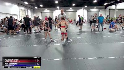 64 lbs Round 4 (8 Team) - Marissa Smith, MGW Slaying Sirens vs Ava Clemens, Validus WC