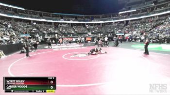 144-4A Cons. Round 3 - Wyatt Boley, Cheyenne Mountain vs Carter Woods, Mead