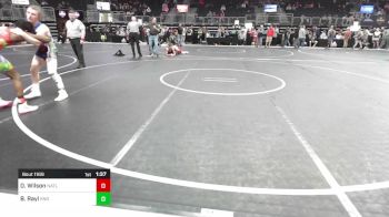 133 lbs Final - Davion Wilson, Mat Rats Wrestling Club vs Brenden Rayl, King Select