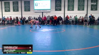 89-89 lbs Round 3 - Chloe Collins, Olympia Wrestling vs Charleigh Little, Central Illinois Bulldogs