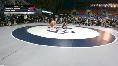 285 lbs Cons. Sub-rd Of 16 - Preston Wagner, NE vs Kade West, WA