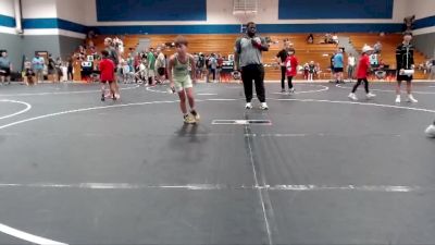 80 lbs 1st Place Match - Kayven Sims, Knights Youth Wrestling vs Tanner James, Eastside Youth Wrestling