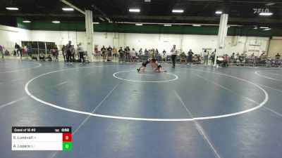 85 lbs Consi Of 16 #2 - Shay Lundvall, IA vs Anthony Lopera, NJ