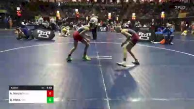 100 lbs Consy 2 - Anderson Narzisi, Pennridge vs Brayden Moss, Forest Hills