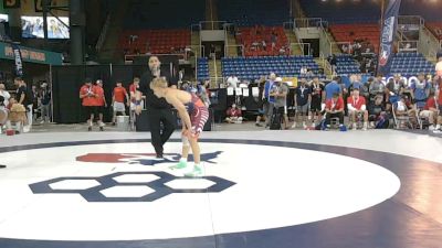 150 lbs Cons. Sub-rd Of 64 - Ethan Krazer, Pennsylvania vs Tamarion Johnson, Tennessee