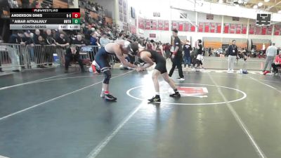 144 lbs Consolation - Anderson Dinis, New Bedford vs Aibar Aitkaliuly, Newton North
