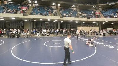 126 lbs 1st Place Match - Rylan Moore, Salem vs Lincoln Mack, Joliet Catholic Academy