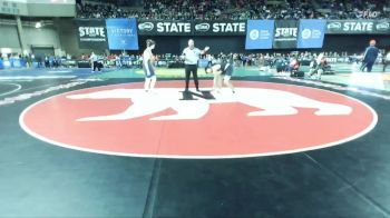 Boys 1A 190 lbs Champ. Round 1 - Brayan Mendez Rocha, Granite Falls vs Wesley Butcher, Seton Catholic