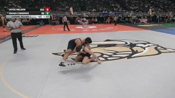 Champ. Round 1 - Isaiah Cisneros, Millard West vs Jayce Nelson, Columbus