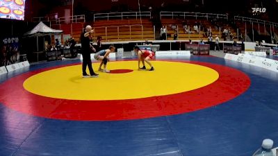 57kg Quarterfinal - Taranpreet Dhillon, Canadian Mal Wrestling vs Ryleigh Schweitzer, Jr Badgers