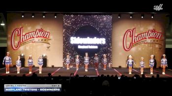 Maryland Twisters - Sidewinders [2025 L1 Youth Day 2] 2025 Champion Cheer and Dance Grand Nationals