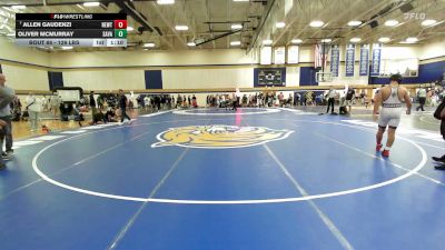 126 lbs Round Of 32 - Allen Gaudenzi, Newtown (CT) High School vs Oliver McMurray, Savage Wrestling Academy