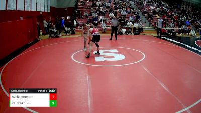 145 lbs Cons. Round 6 - Samuil Sobko, Indian Land vs Aidan Mulheren, Ligonier Valley Hs