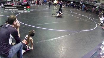 65 lbs Cons. Round 3 - Reygan Gompert, Mitchell Wrestling Club vs Spencer Reyes, Wrestling With Character