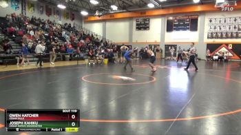 175 lbs Cons. Round 2 - Joseph Kahiku, Cedar Rapids Washington vs Owen Hatcher, Cedar Falls