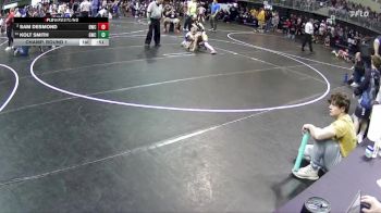 75 lbs Champ. Round 1 - Kolt Smith, Gering Wrestling Club vs Sam Desmond, Blair Wrestling Club