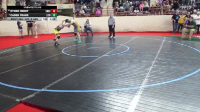 200_B lbs Round Of 32 - Ryder Henry, Knoch vs Caden Frake, Lewisburg