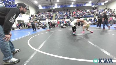 100 lbs Rr Rnd 1 - Jack Bovos, Salina Wrestling Club vs Maverick Stewart, Warner Eagles Youth Wrestling