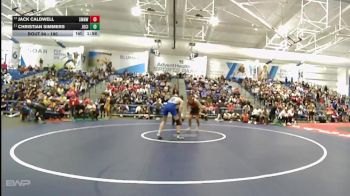 190 lbs Champ. Round 1 - Christian Simmers, Junction City vs Jack Caldwell, Shawnee Mission Northwest