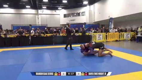 David Lewis Wright Jr vs Brandon Isaac George 2024 World IBJJF Jiu-Jitsu No-Gi Championship