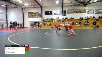 197 lbs Semifinal - Grant Johnson, Wabash vs Mark Pennison, Huntingdon College