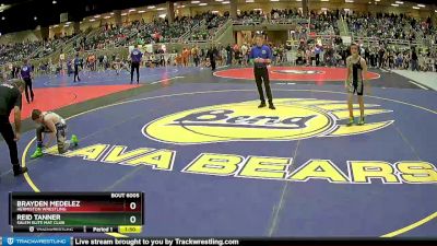 97 lbs Champ. Round 1 - Brayden Medelez, Hermiston Wrestling vs Reid Tanner, Salem Elite Mat Club