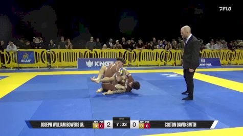 Colton David Smith vs Joseph William Bowers Jr. 2025 Pan IBJJF Jiu-Jitsu No-Gi Championship