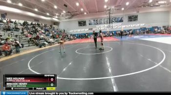 100 lbs Semifinal - Breckin Henry, Camel Kids Wrestling vs Wes Holman, Glenrock Wrestling Club