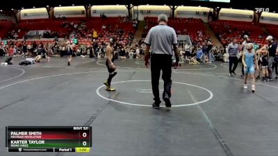 84 lbs Semifinal - Palmer Smith, Michigan Revolution vs Karter Taylor, Rising Kingz