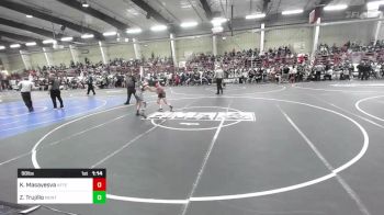 98 lbs Rr Rnd 1 - Koda Masayesva, Aftermath Wrestling vs Zammuel Trujillo, Monte Vista Takedown Club