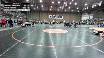 120 lbs Cons. Round 2 - Ahmad Ghuneim, Lafayette (Wildwood) vs Michael Robertson, Bentonville West