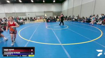 112 lbs 4th Wrestleback (16 Team) - Clare Booe, Florida vs Savannah Winkleblack, Michigan Red