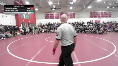 132 lbs Final - Cooper Blair, Edward Little vs Evan Boulard, Massabesic