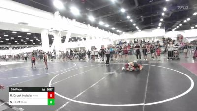 5th Place - Raiden Crook Hutsler, White River Jr. WC vs Nolan Hunt, Team Coalinga