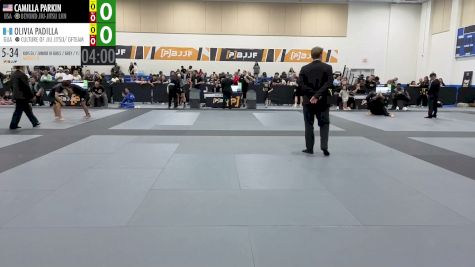 Camilla Parkin vs Olivia Padilla 2026 PBJJF Pan American Jiu-Jitsu Championships