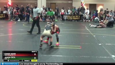 47 lbs Semis (4 Team) - Chase Hood, Team Palmetto vs Jaxon Cecil, Ares