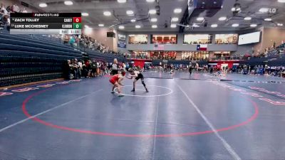 126 lbs 11th Place Match - Luke McChesney, Katy Jordan vs Zach Tolley, Conroe Caney Creek