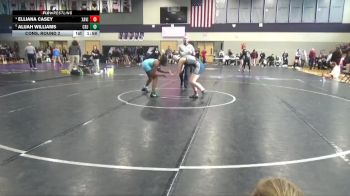 155 lbs Cons. Round 2 - Alijah Williams, Cedar Rapids Jefferson vs Elliana Casey, Xavier